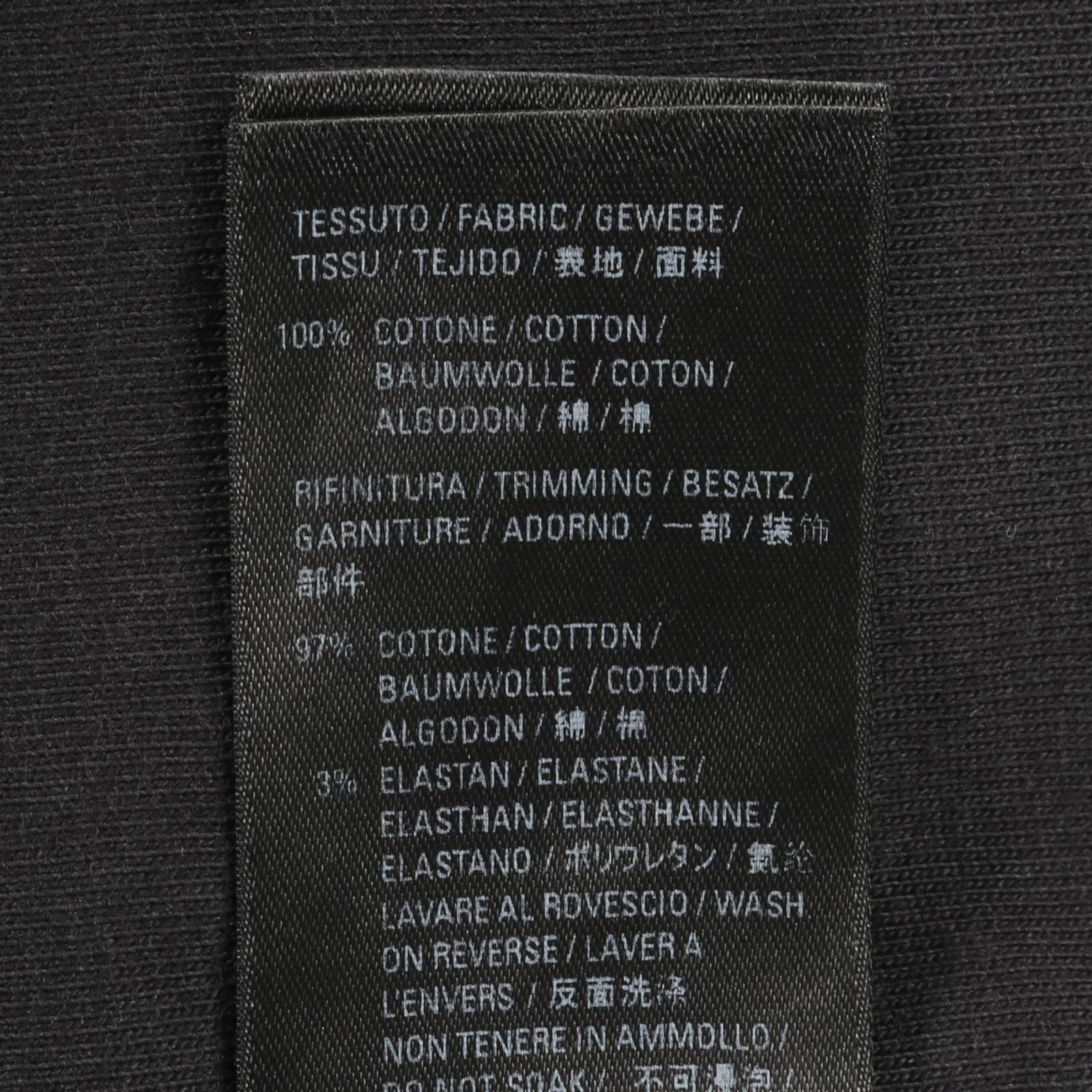 Balenciaga Top Tiger Cotton Sbule — view 6