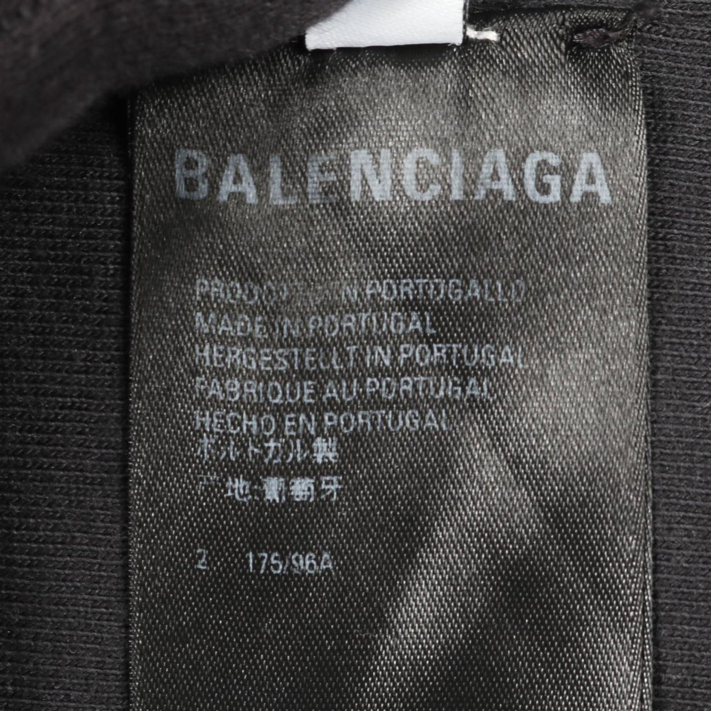 Balenciaga Top Tiger Cotton Sbule — view 5