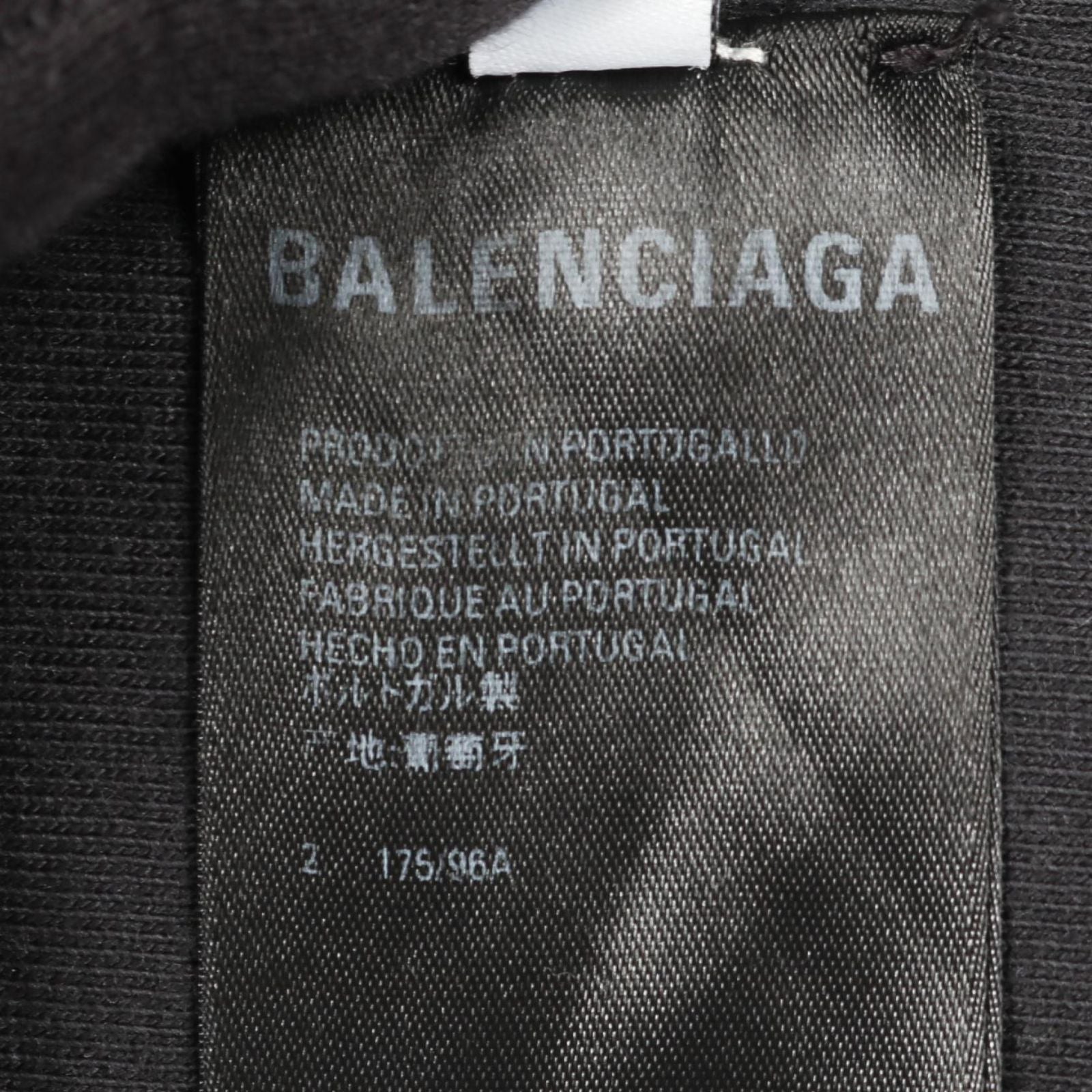 Balenciaga Top Tiger Cotton Sbule — view 5