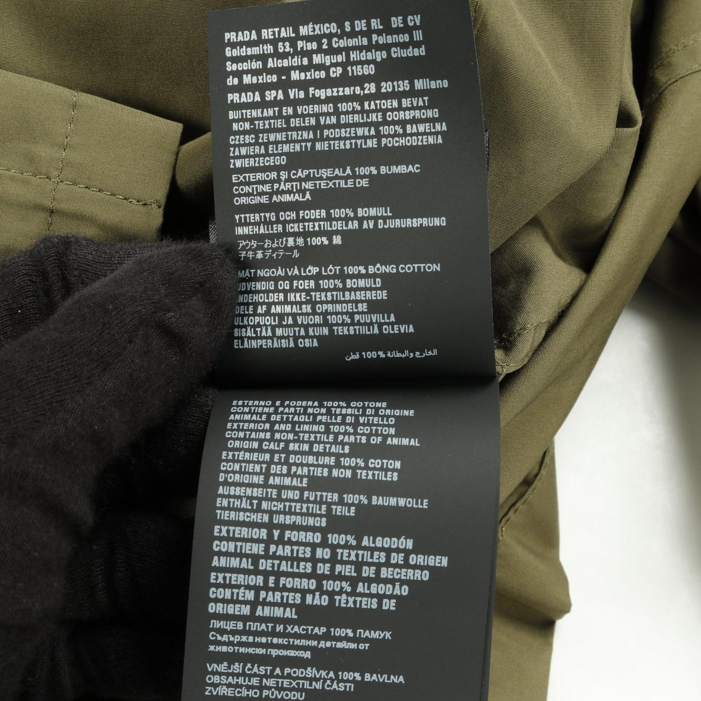 Prada Lada Jacket leplate Sa — view 5