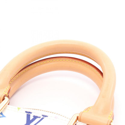 Louis Vuitton Handbag Alma Blanc Canvas Leather — view 6