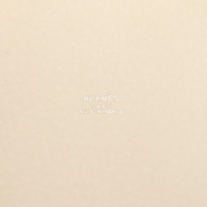 Hermes Handbag Picotin MM nineryu White Leather Canvas — view 4