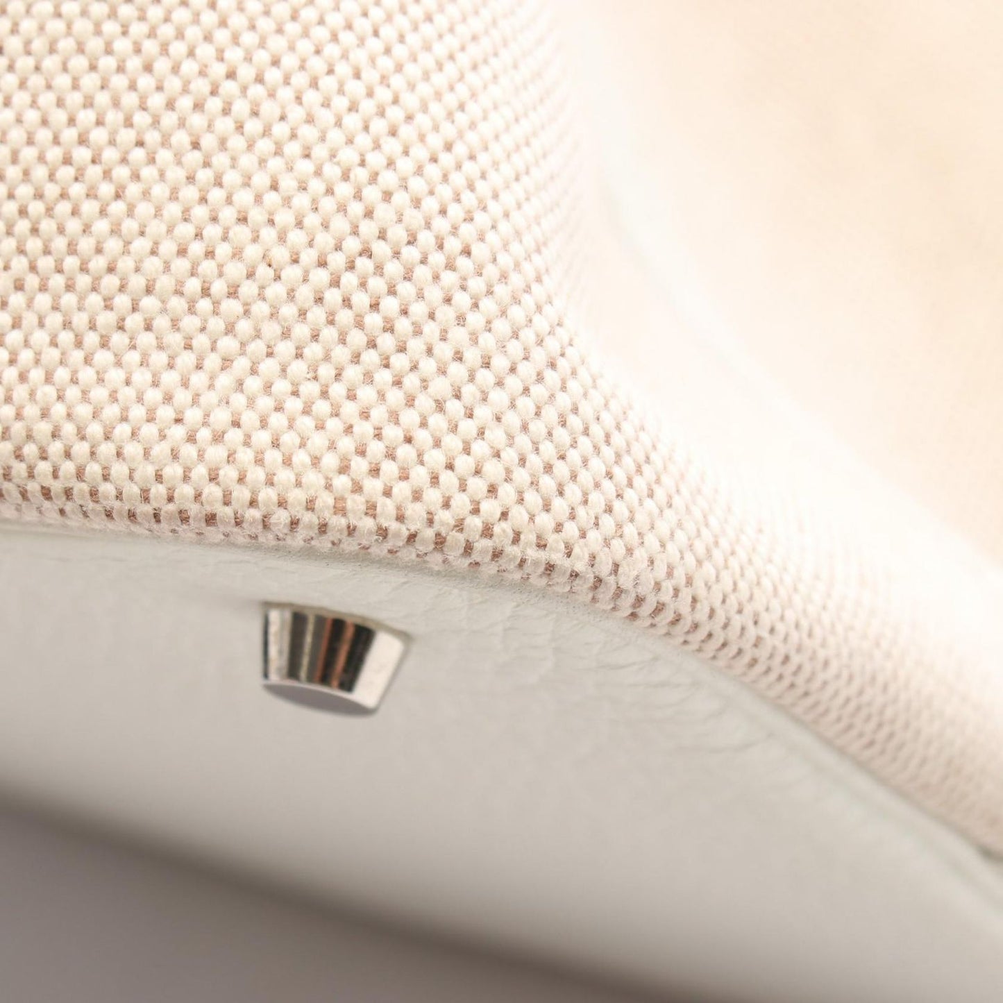 Hermes Handbag Picotin MM nineryu White Leather Canvas — view 7