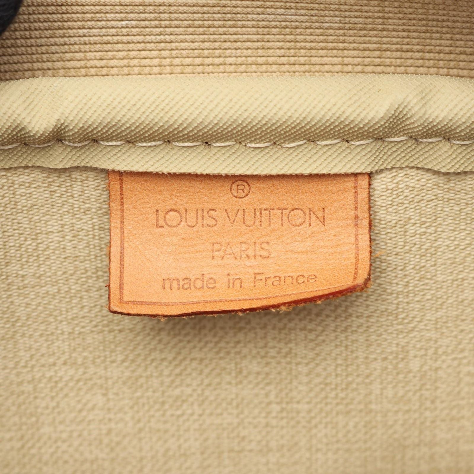 Louis Vuitton Handbag Deauville Bowling Tee Canvas Leather — view 4