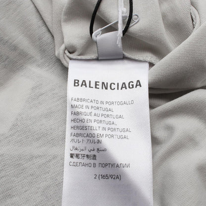Balenciaga Top Automobili Lamborghini Gray Cotton — view 5