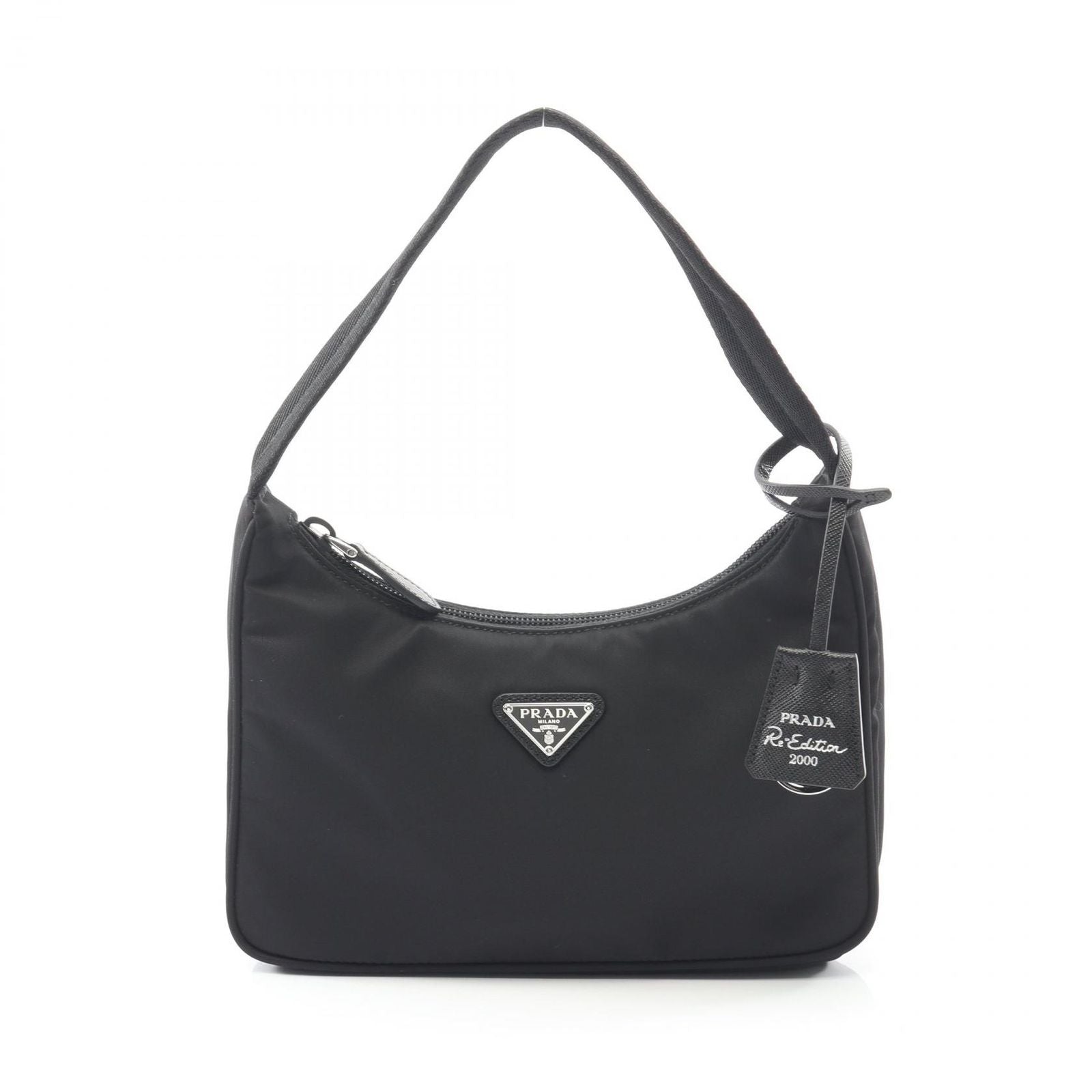 Prada Lada Handbag Edition Miniba Black Nylon