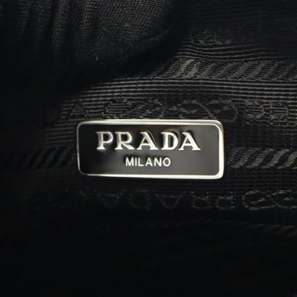 Prada Lada Handbag Edition Miniba Black Nylon — view 4