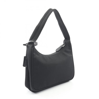Prada Lada Handbag Edition Miniba Black Nylon — view 2