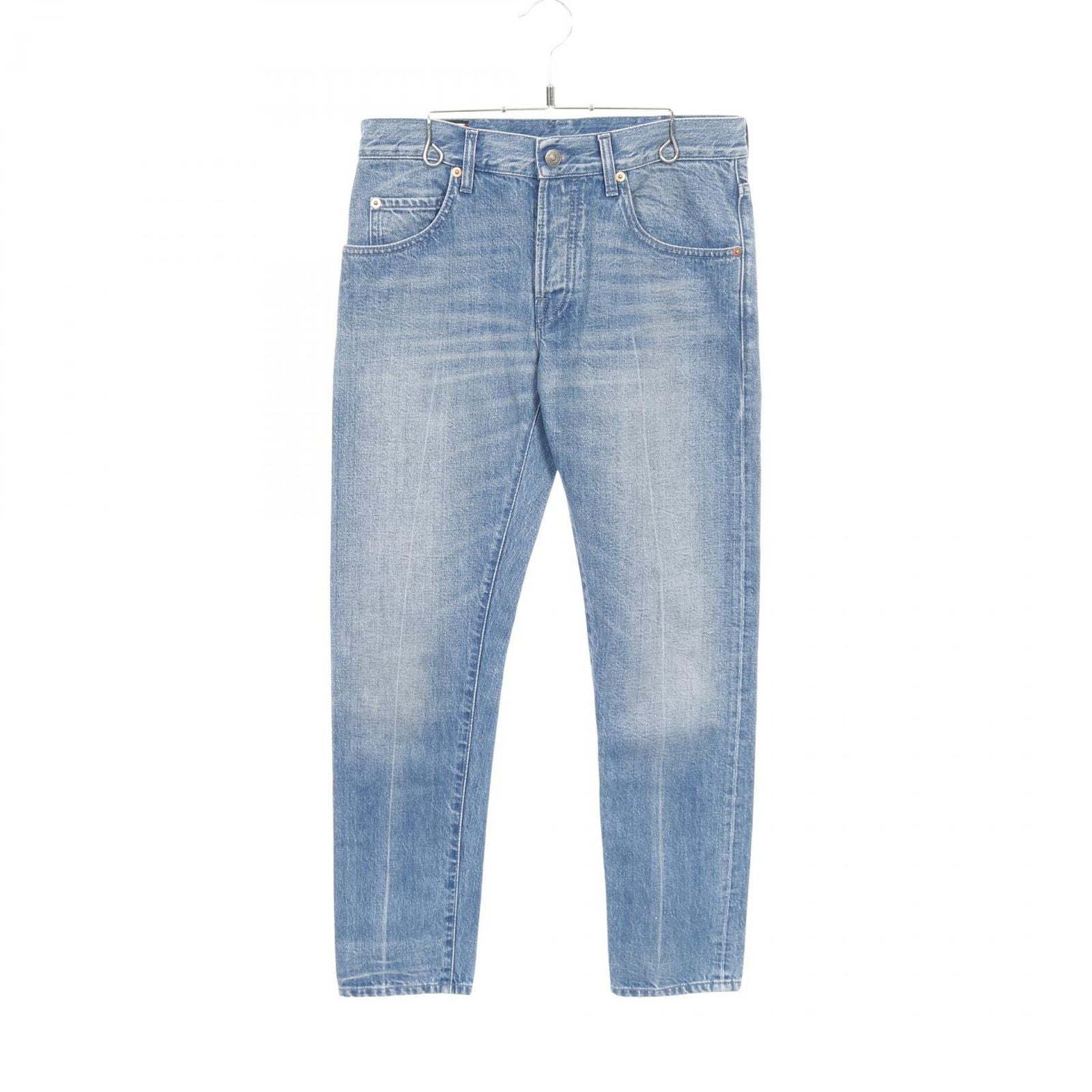 Gucci Denim Pants Blue Cotton