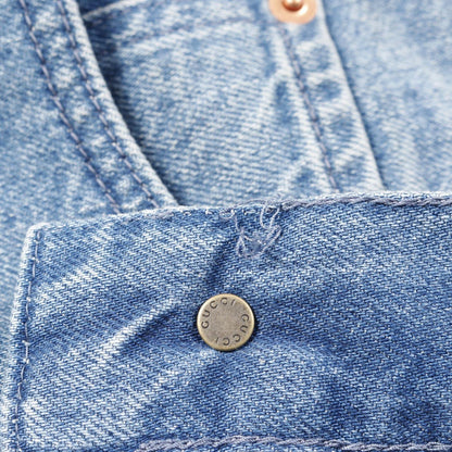 Gucci Denim Pants Blue Cotton — view 7