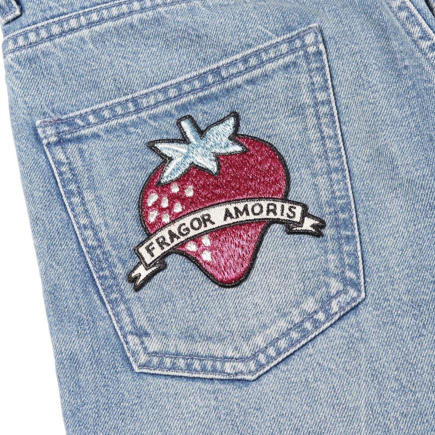 Gucci Denim Pants Blue Cotton — view 8