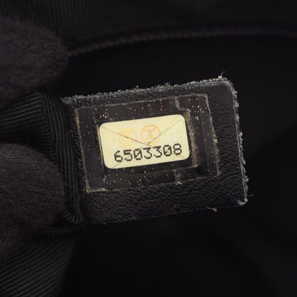 Chanel Handbag Wild Stitch Black Leather — view 5