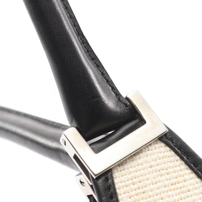 Gucci Shoulder Bag Jackie 002 Black Canvas Leather — view 8