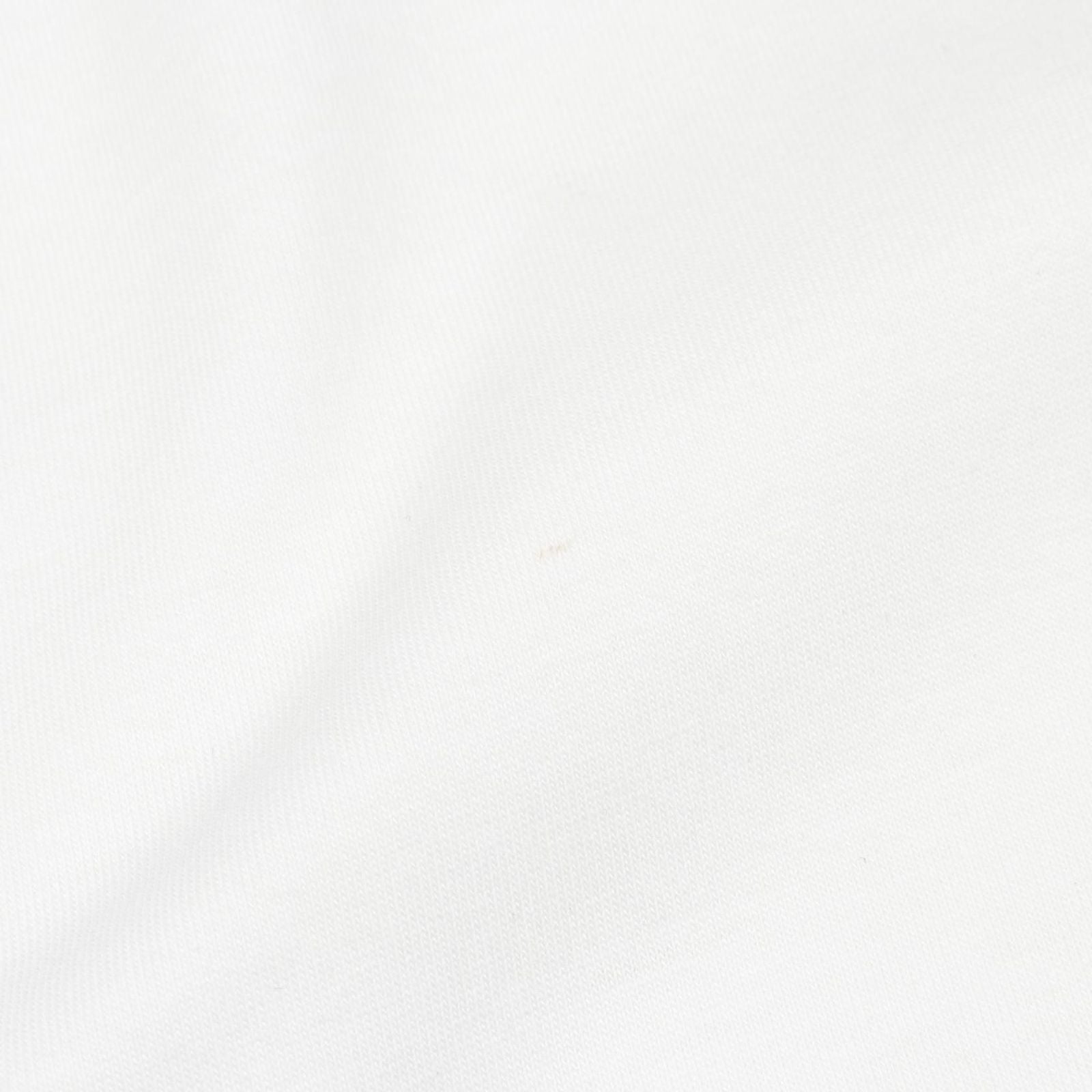 Prada Lada Top Re-Nylon lelogo Plate White Cotton — view 6