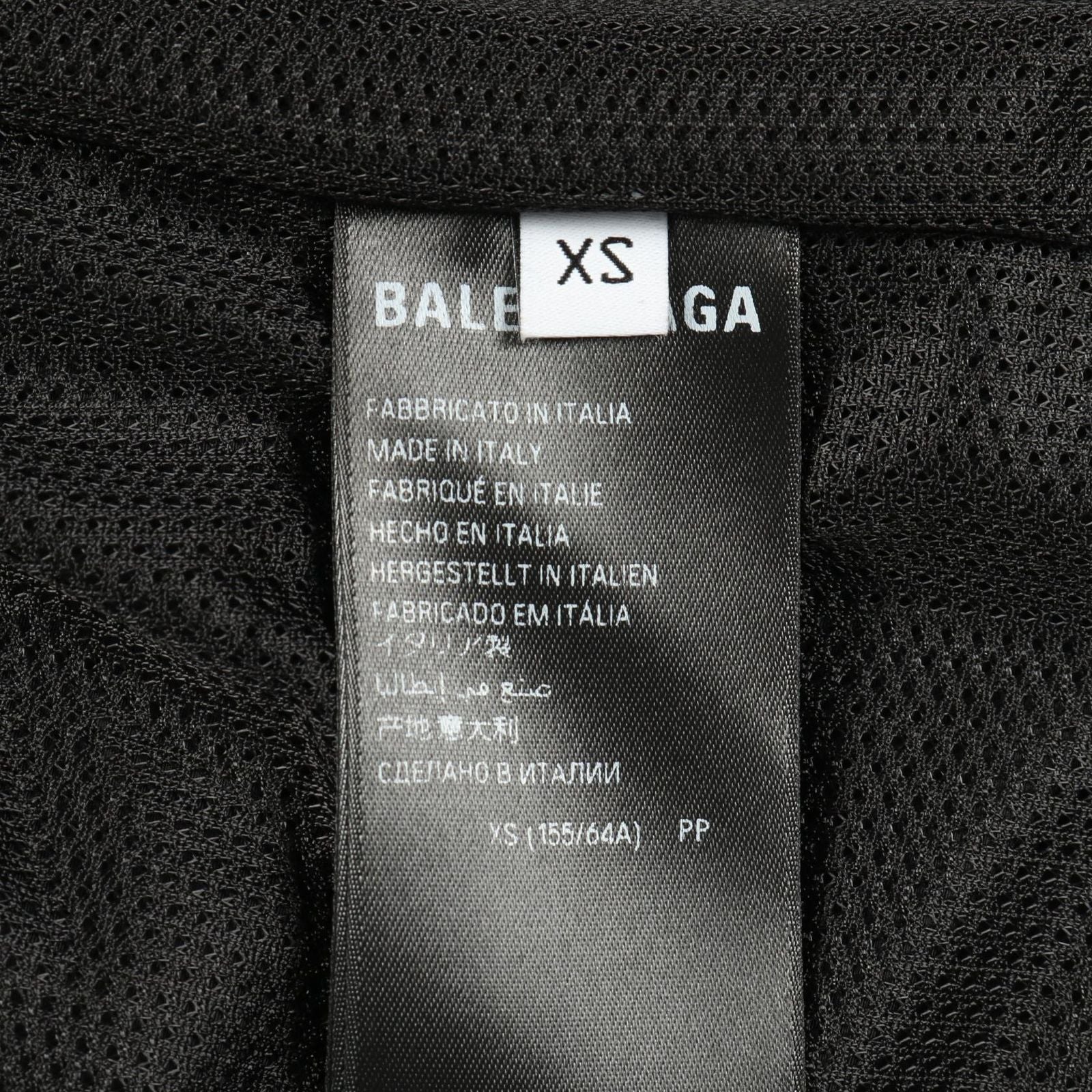 Balenciaga Pants Basketball Tracksuit XS Black Cotton Nylon — view 5