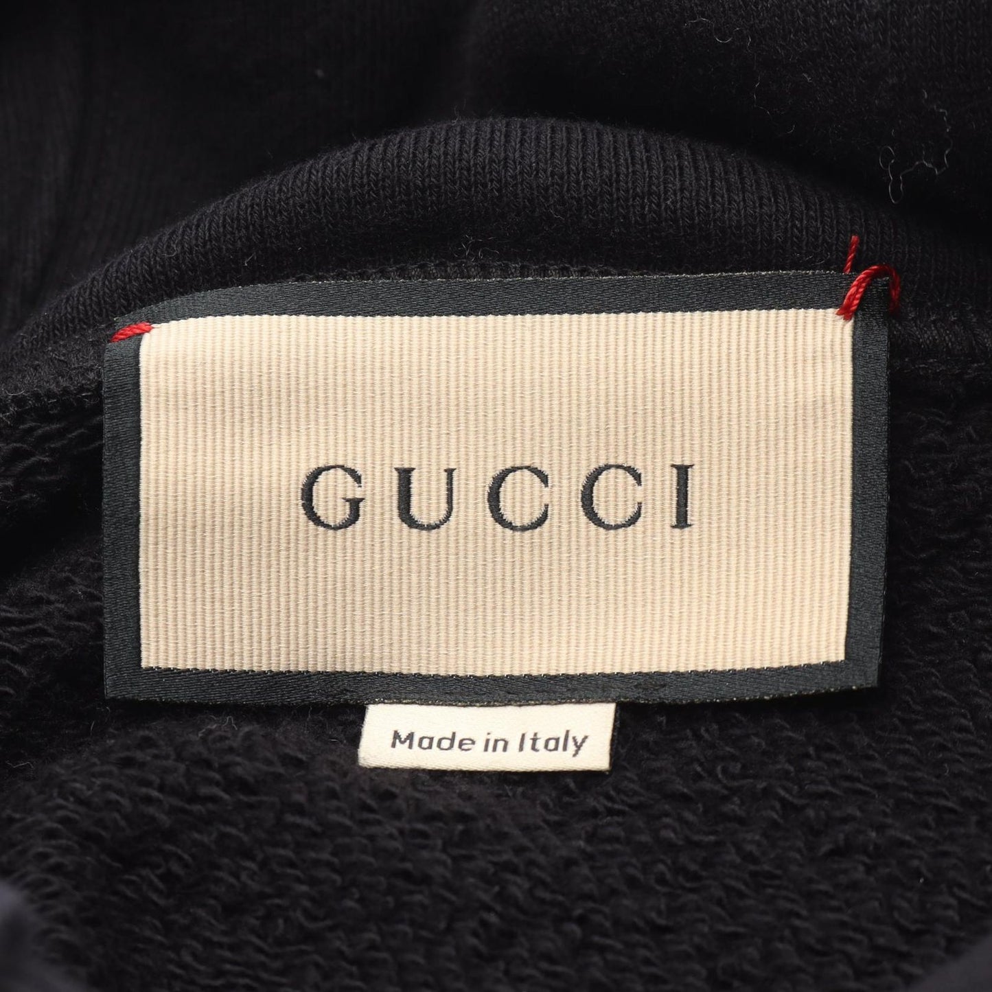 Gucci Hoodie Black Cotton — view 3