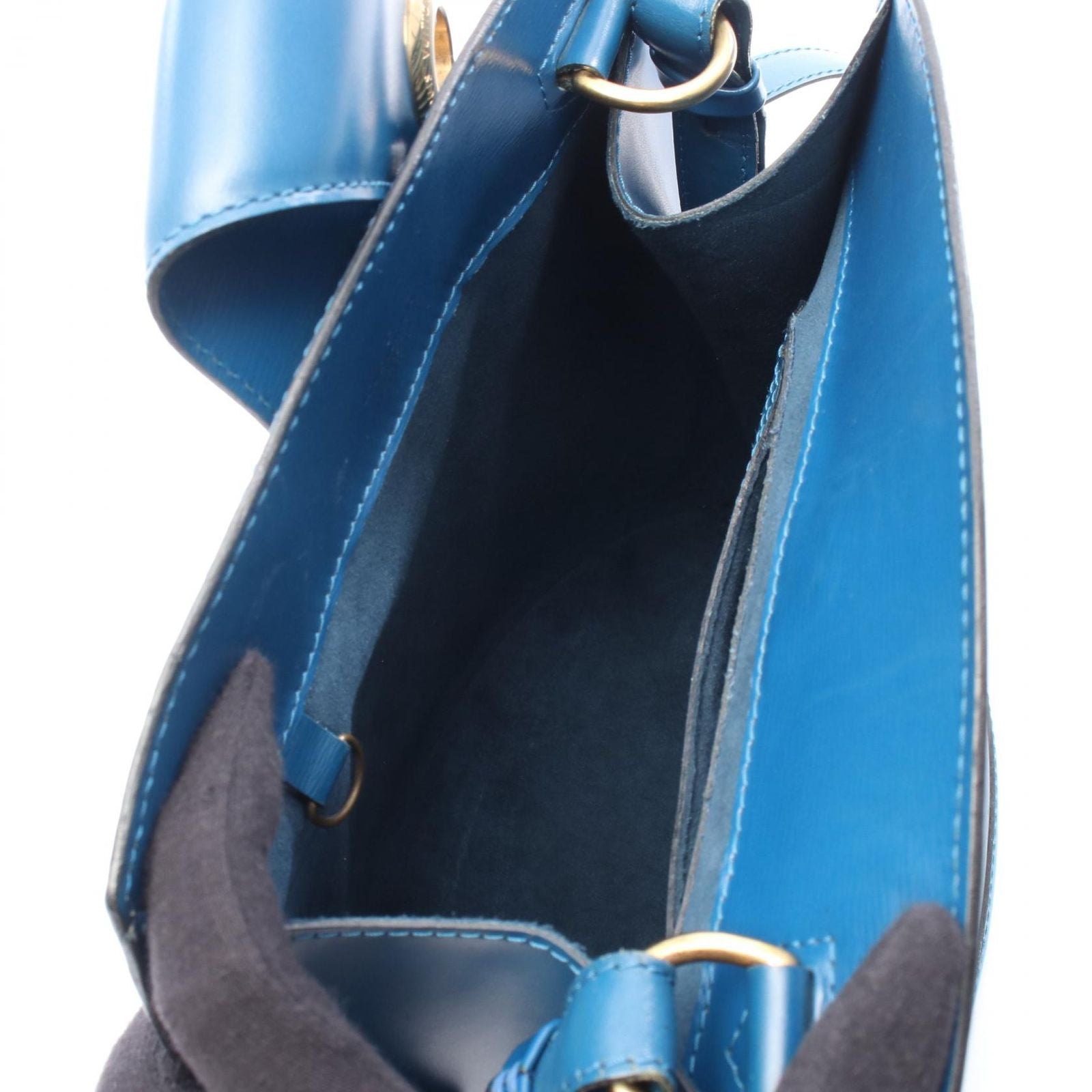 Louis Vuitton Shoulder Bag Nineryu Toredeblue Leather — view 3