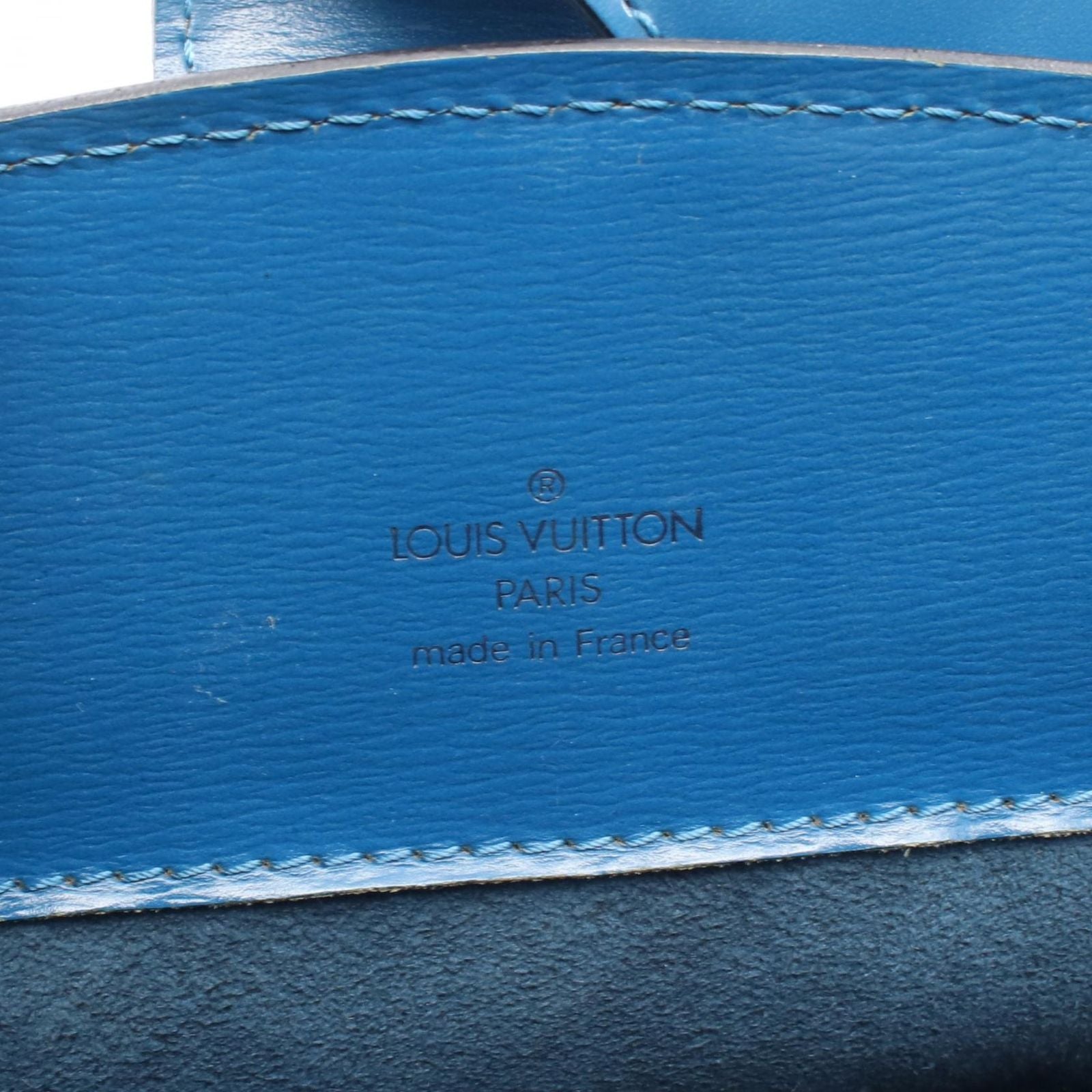 Louis Vuitton Shoulder Bag Nineryu Toredeblue Leather — view 4