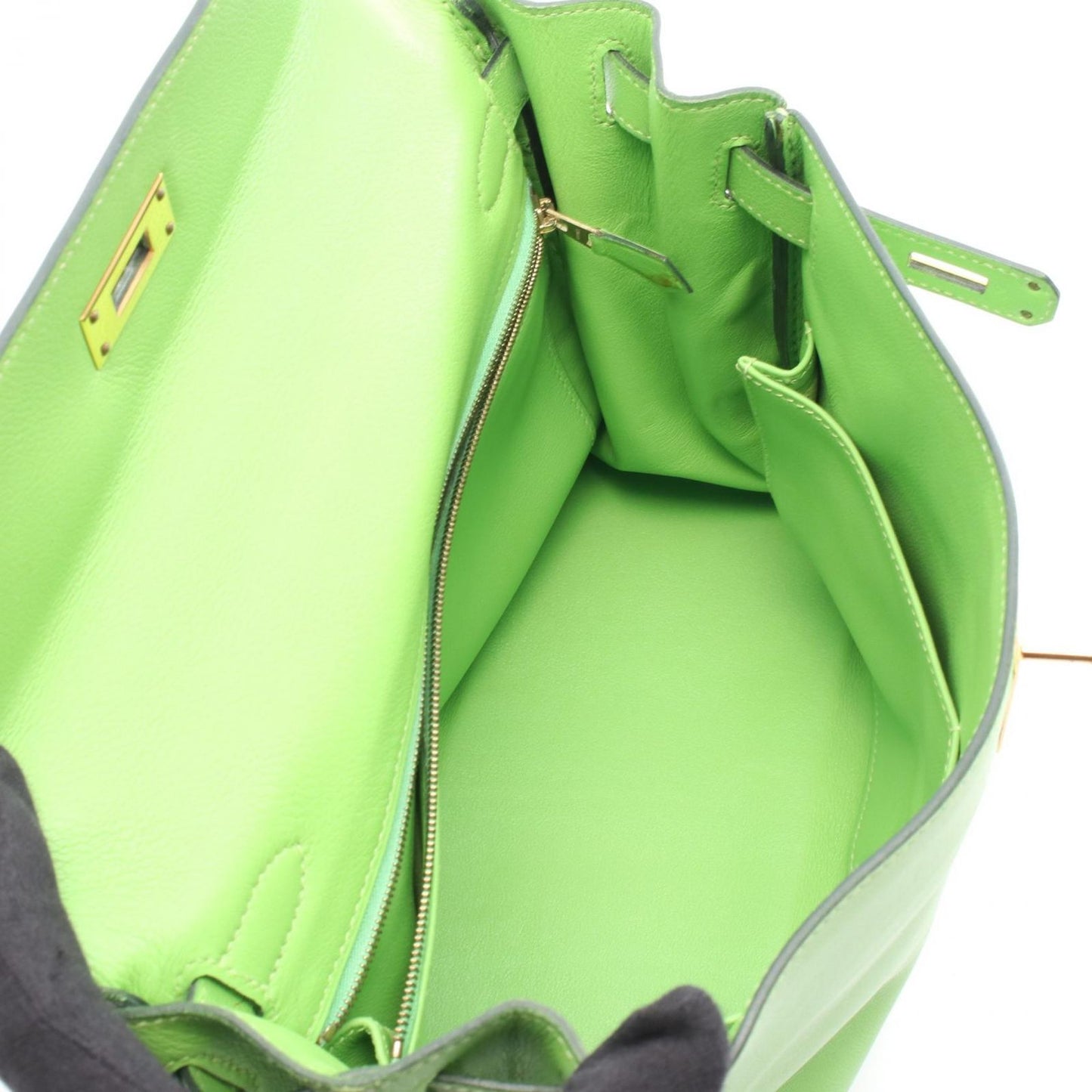 Hermes Handbag Kelly 28 Alegreen — view 3