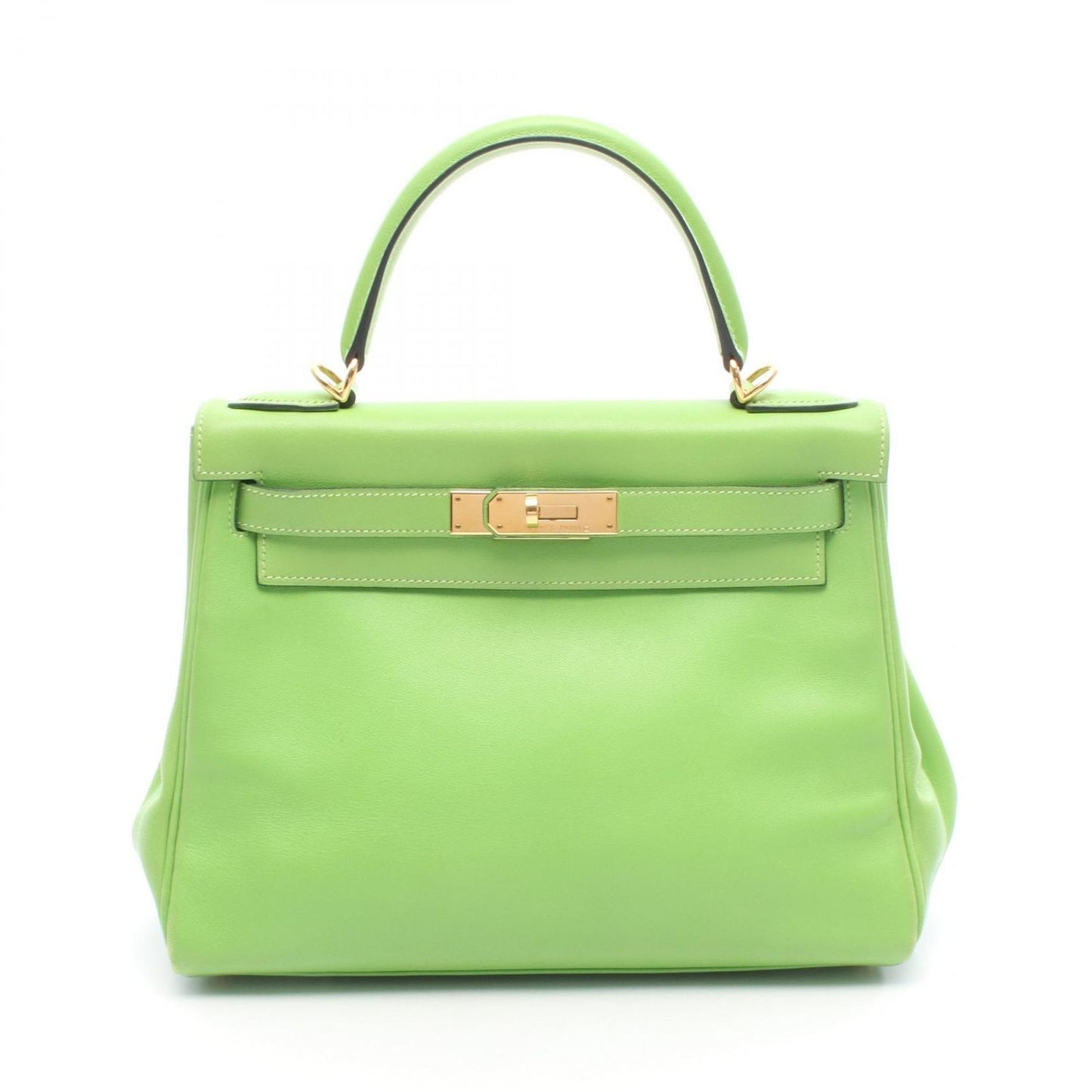 Hermes Handbag Kelly 28 Alegreen