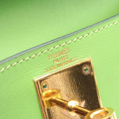 Hermes Handbag Kelly 28 Alegreen — view 4