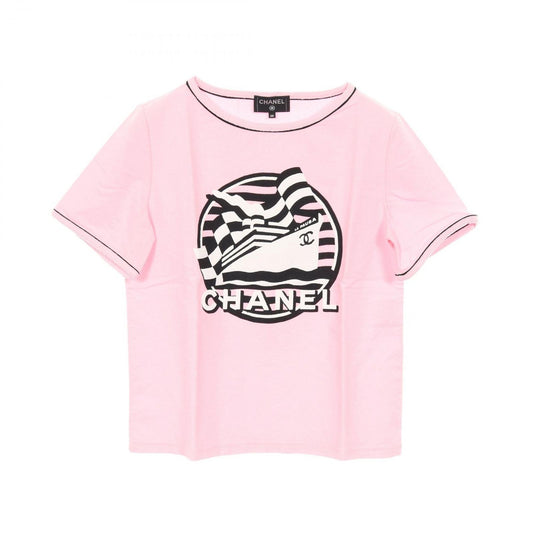 Chanel Top Pausa Ninele Pink Cotton