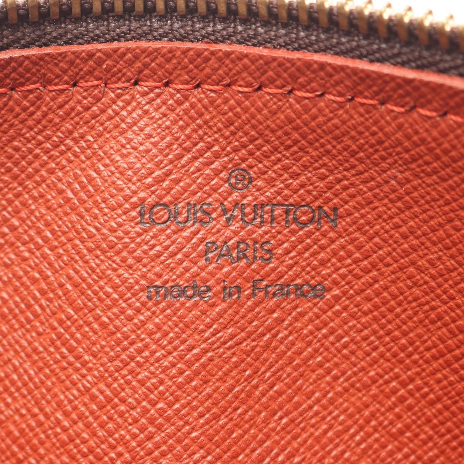 Louis Vuitton Handbag Damier Ebene Canvas Leather — view 4