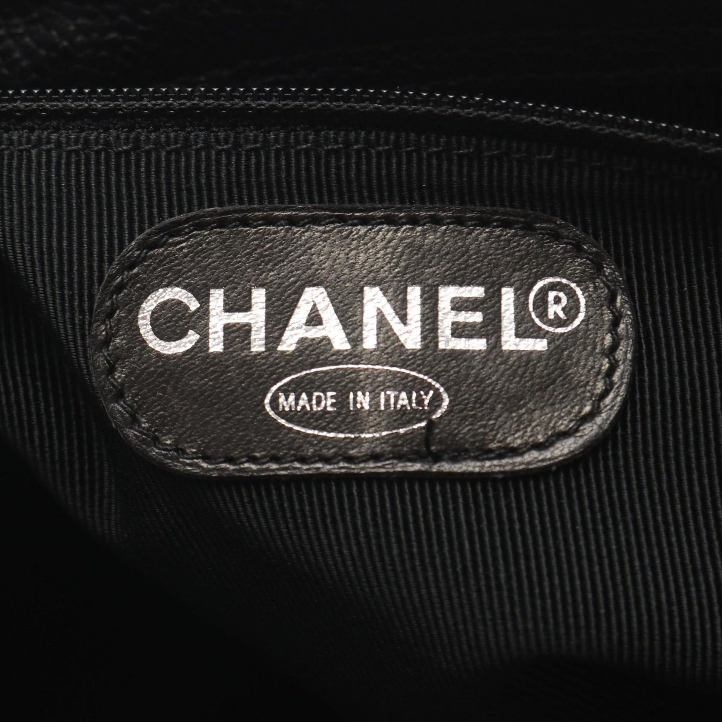 Chanel Shoulder Bag lecoco Mark Black Leather lekoko Sleda Tote — view 4