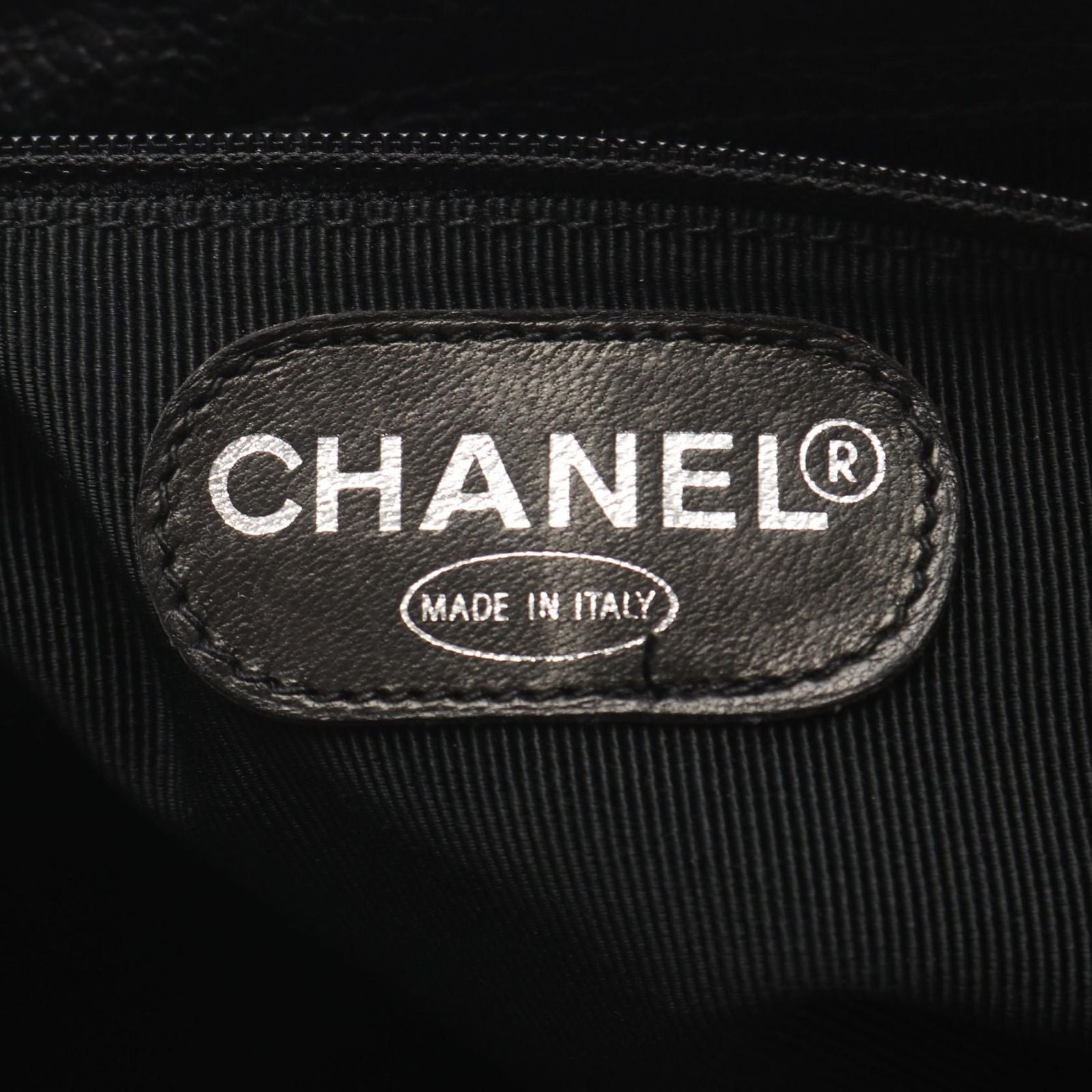 Chanel Shoulder Bag lecoco Mark Black Leather lekoko Sleda Tote — view 4