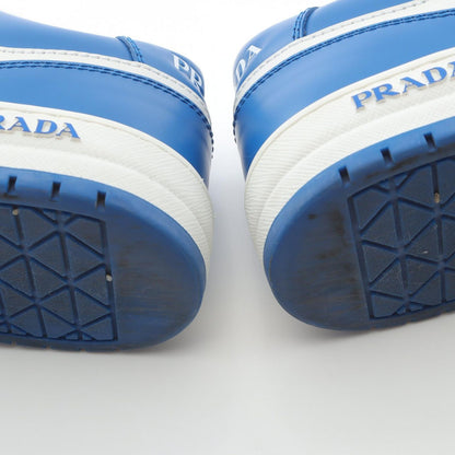 Prada Lada Sneakers Downtown Blue White Leather — view 6
