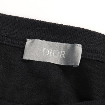 Dior Dio Short Sleeve Erl Black Cotton T-Shirt — view 3