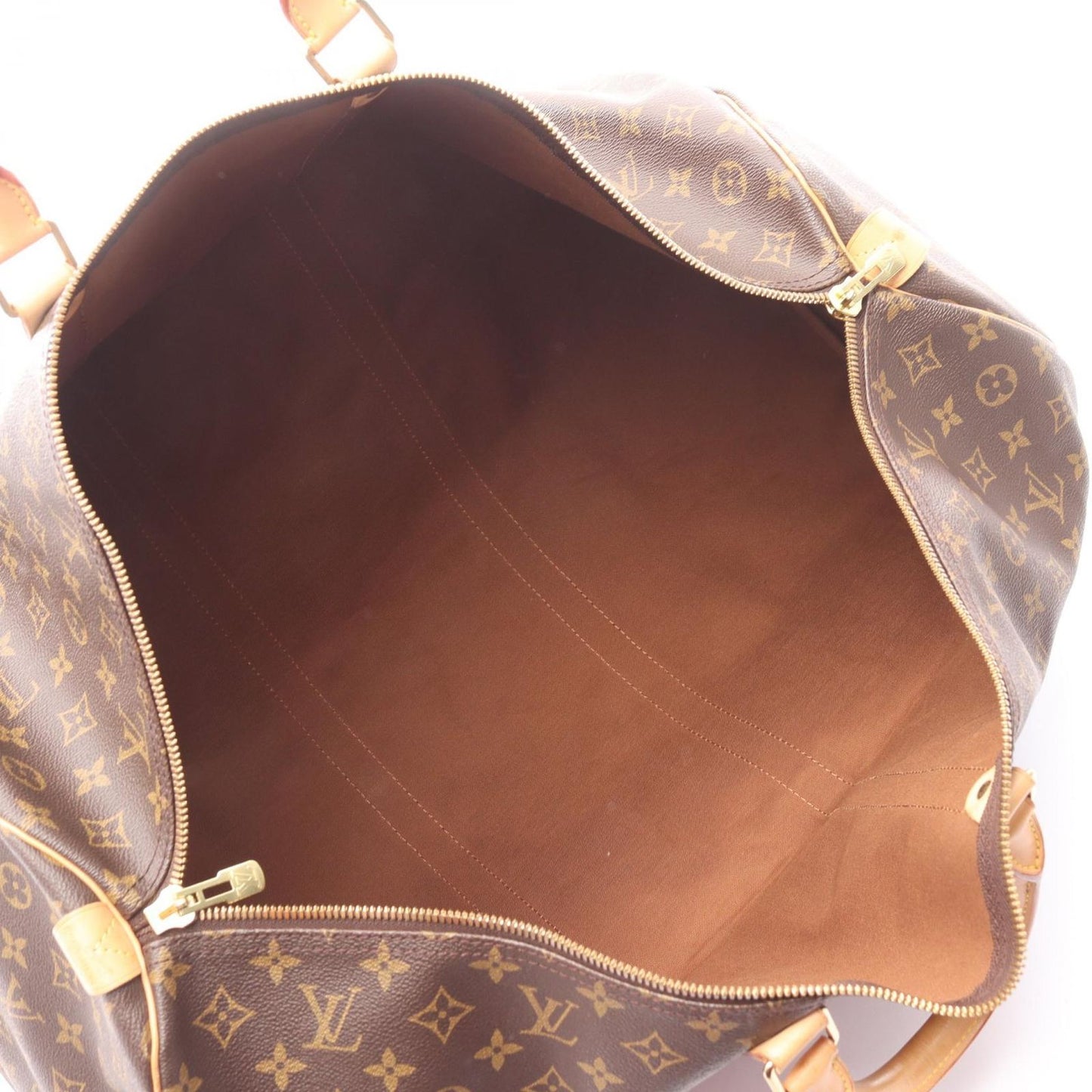 Louis Vuitton Keepall 60 Monogram Canvas Leather — view 3