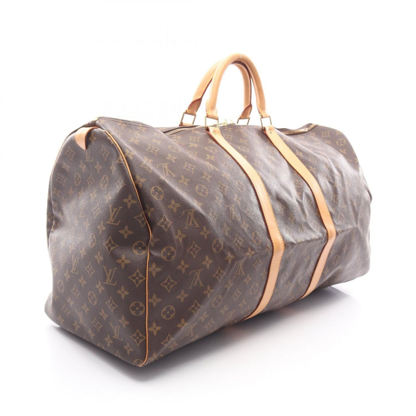 Louis Vuitton Keepall 60 Monogram Canvas Leather — view 2