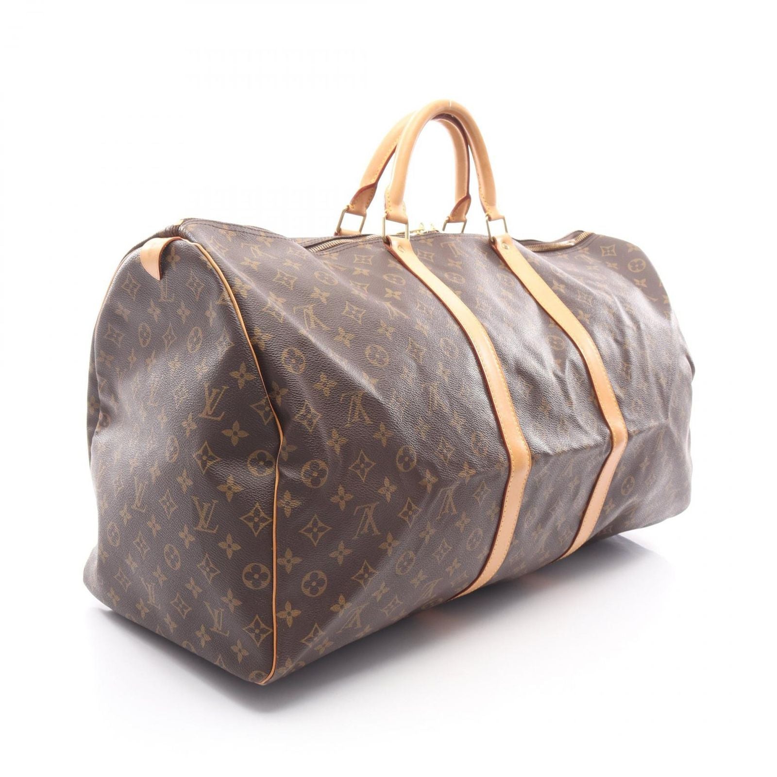 Louis Vuitton Keepall 60 Monogram Canvas Leather — view 2