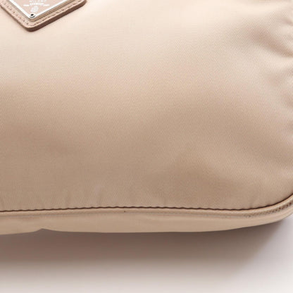 Prada Lada Shoulder Bag Edition Beige Nylon Leather — view 8