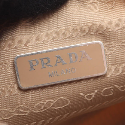 Prada Lada Shoulder Bag Edition Beige Nylon Leather — view 4