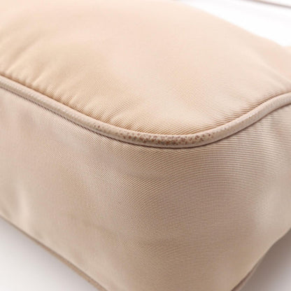 Prada Lada Shoulder Bag Edition Beige Nylon Leather — view 5