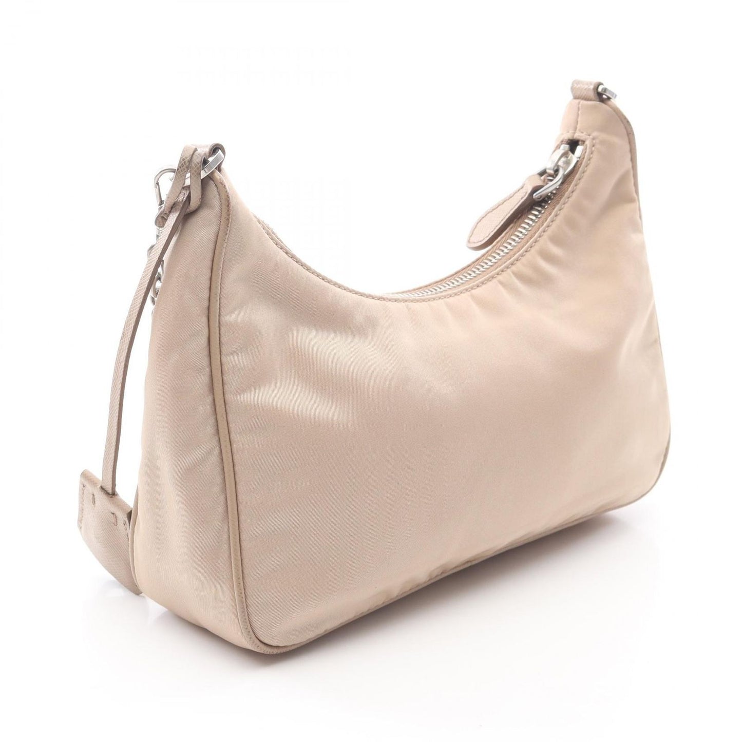 Prada Lada Shoulder Bag Edition Beige Nylon Leather — view 2