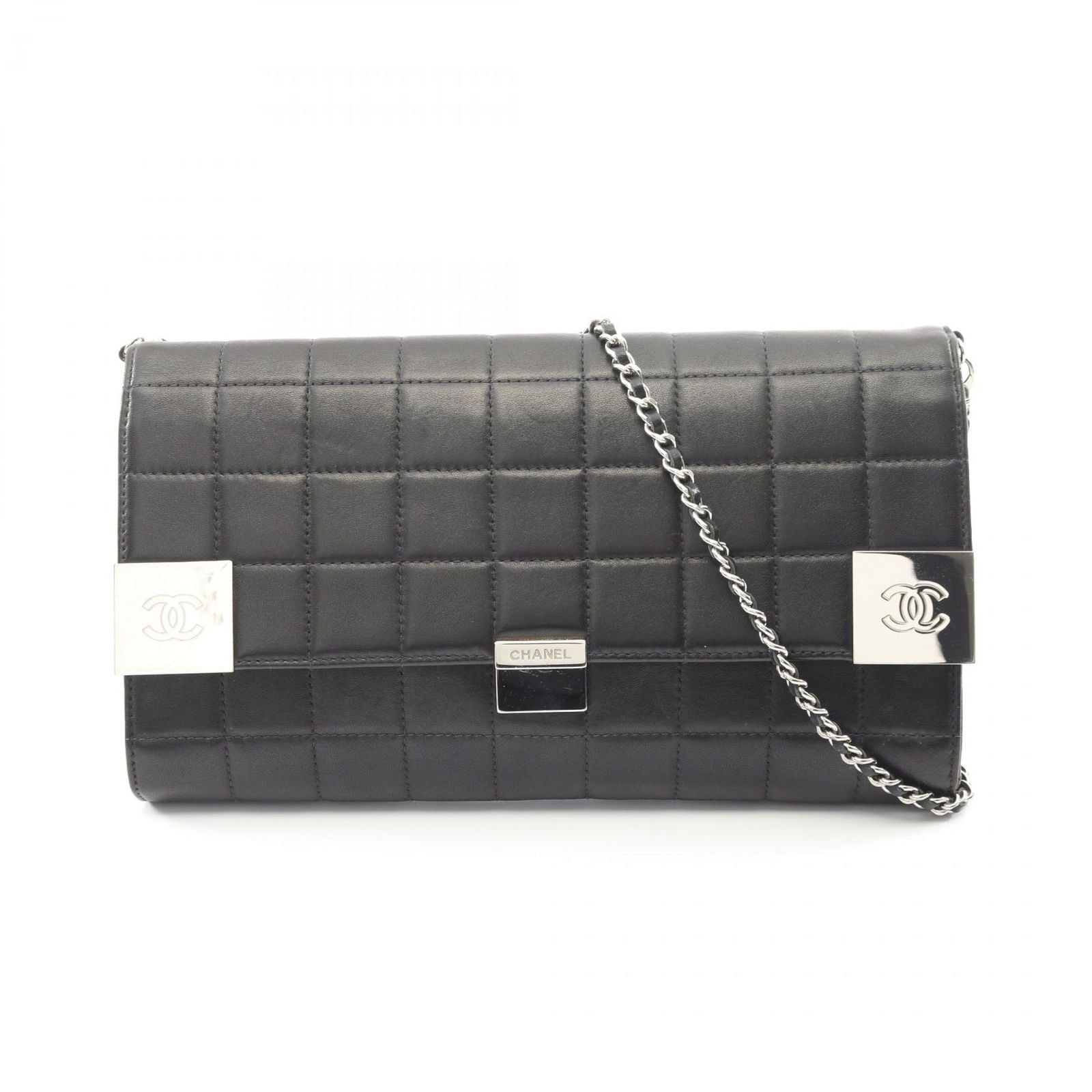 Chanel Shoulder Bag Koba Black Lambskin Che
