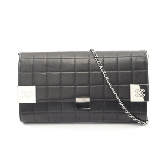 Chanel Shoulder Bag Koba Black Lambskin Che