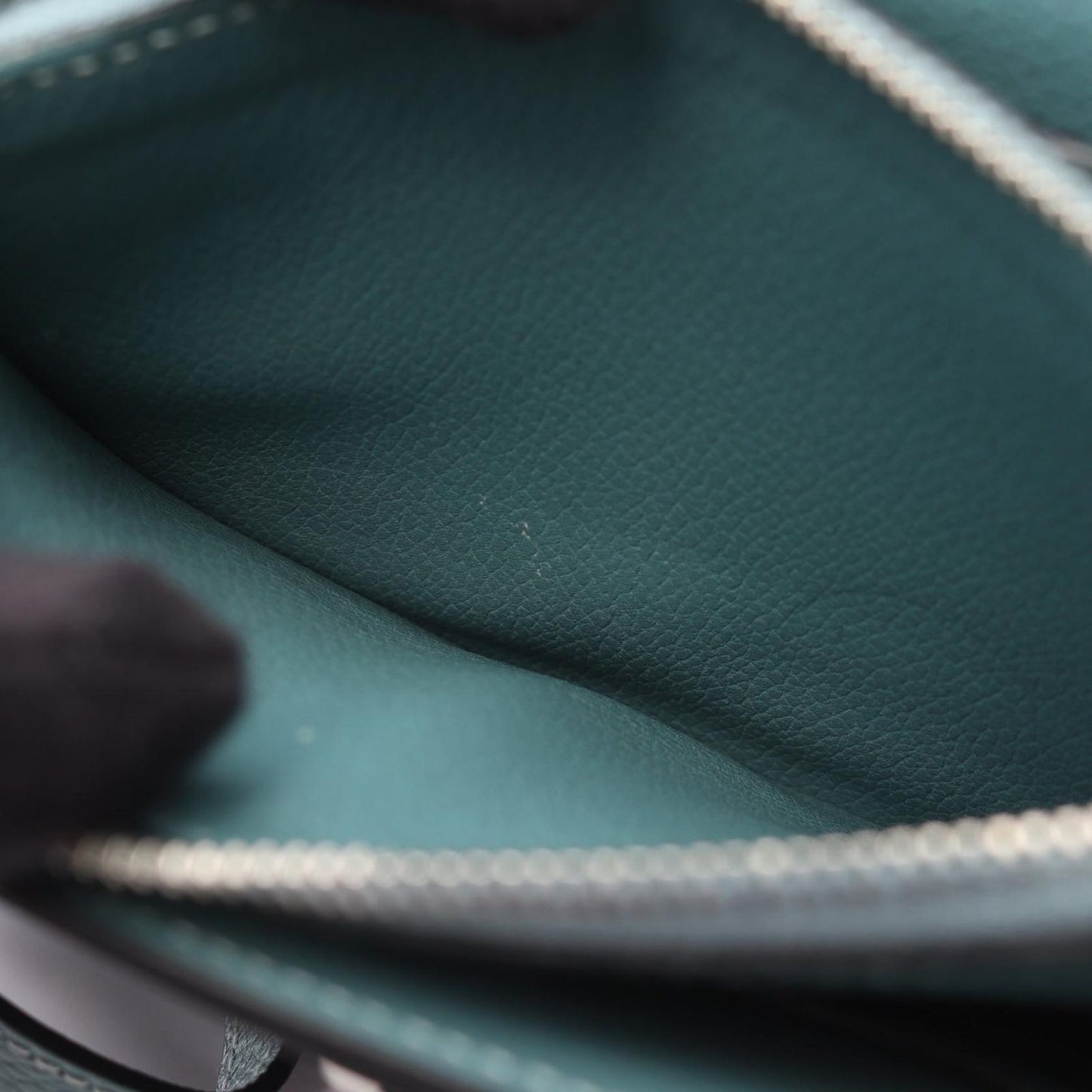 Hermes Shoulder Bag Mini yu Leather — view 6