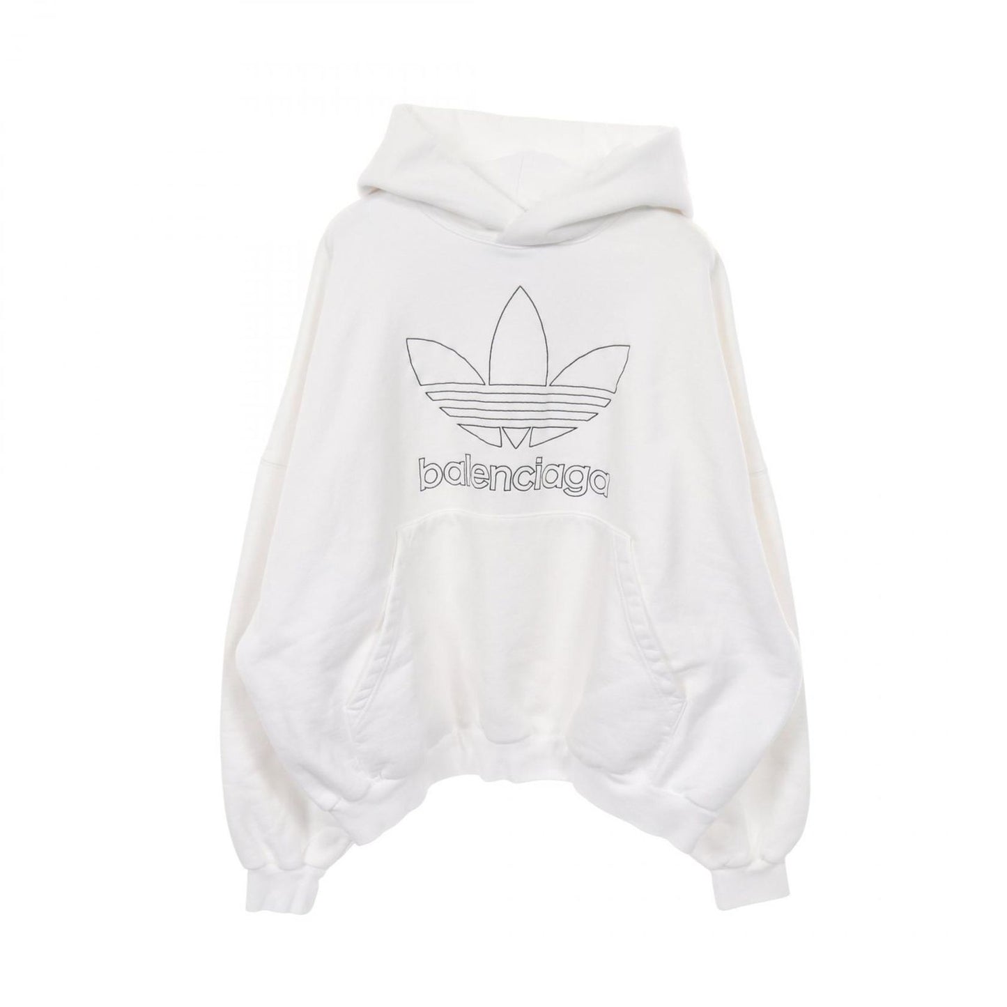 Balenciaga Hoodie Adidas Cotton