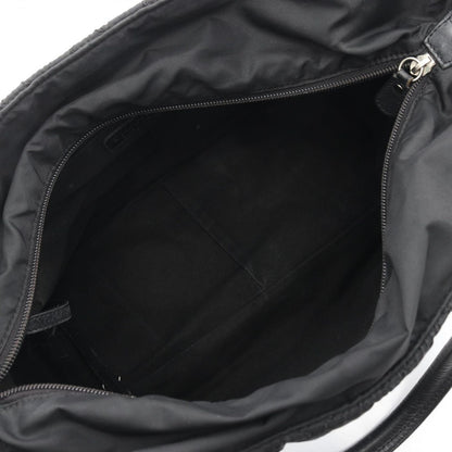 Chanel Tote nineline Black Nylon Leather — view 3