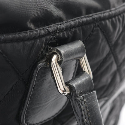 Chanel Tote nineline Black Nylon Leather — view 7
