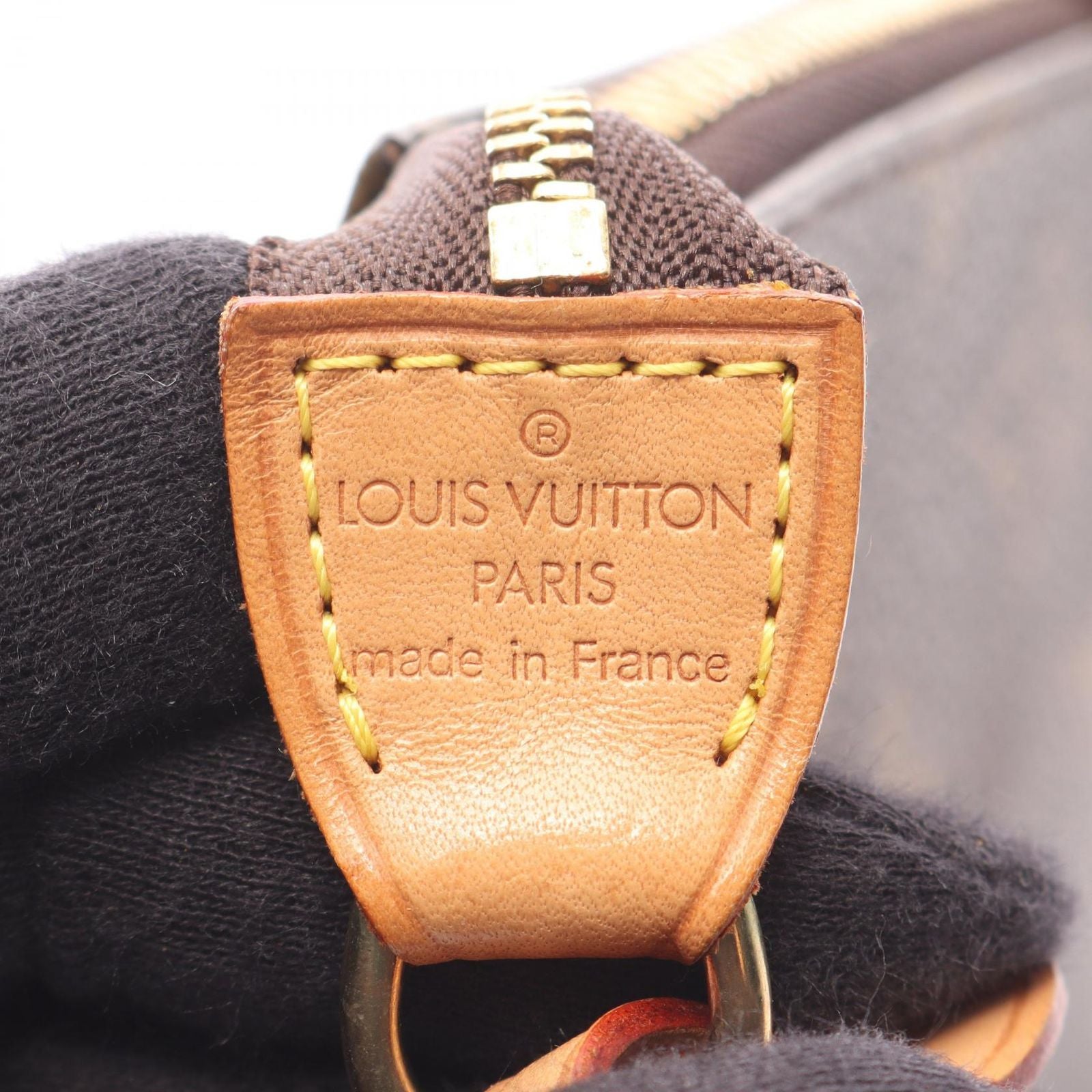 Louis Vuitton Handbag Pochette Canvas Leather — view 4
