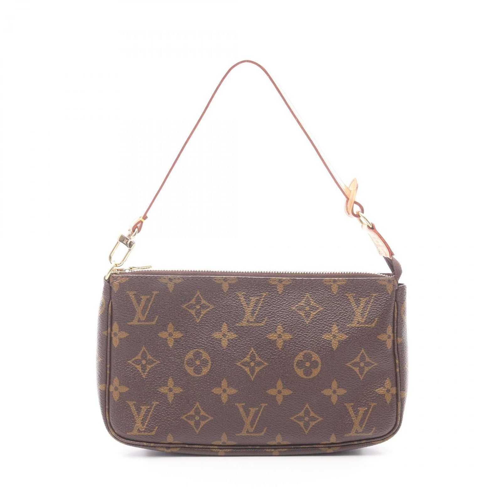 Louis Vuitton Handbag Pochette Canvas Leather