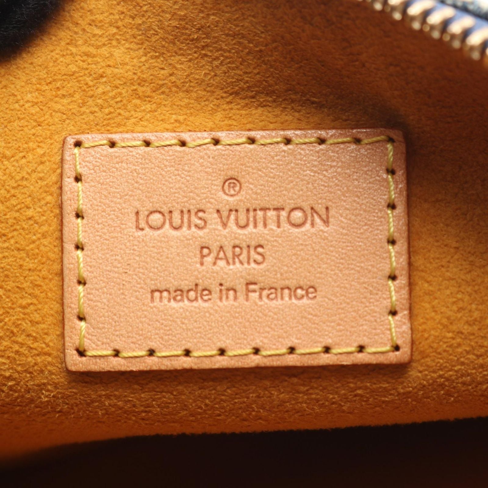 Louis Vuitton Shoulder Bag PM Denim Leather — view 4