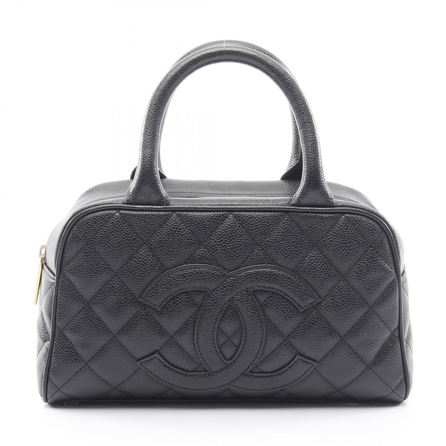 Chanel Handbag Quilted Black Tree CC Logo
