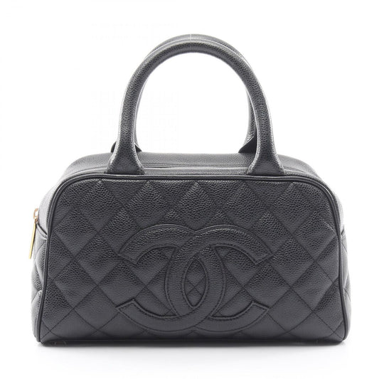 Chanel Handbag Quilted Black Tree CC Logo