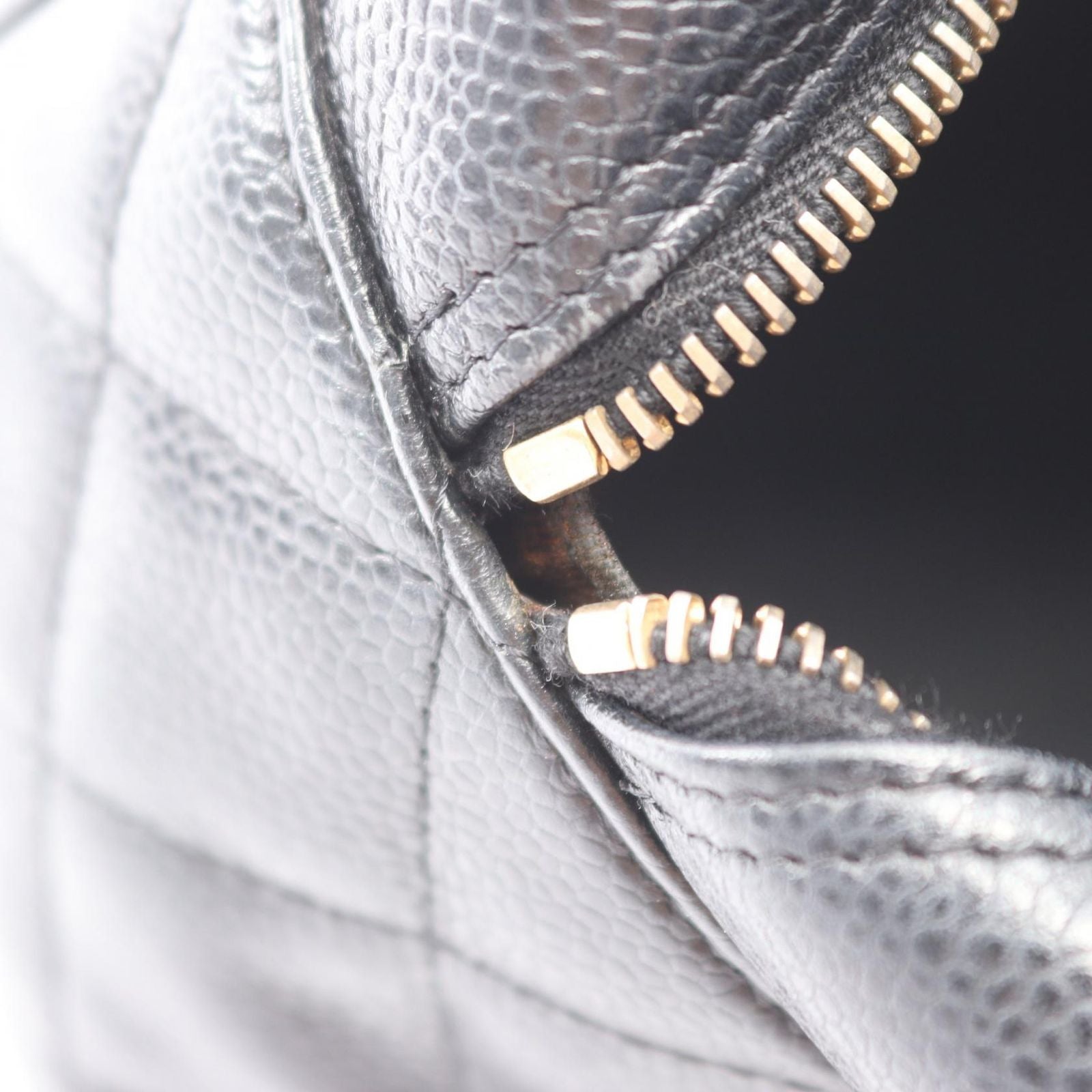 Chanel Handbag Quilted Black Tree CC Logo — view 6